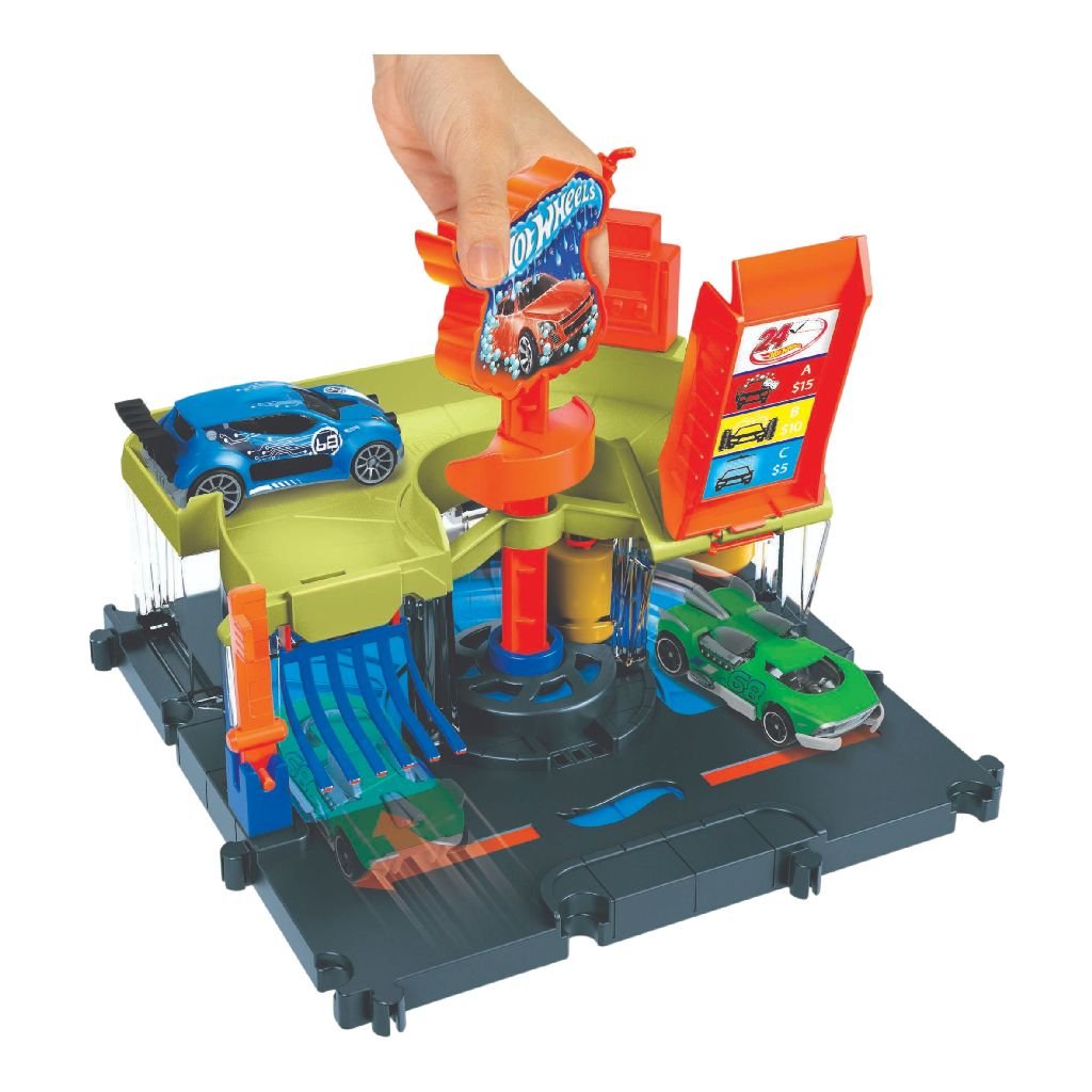 Hot Wheels City Centrum Express Autowasstraat