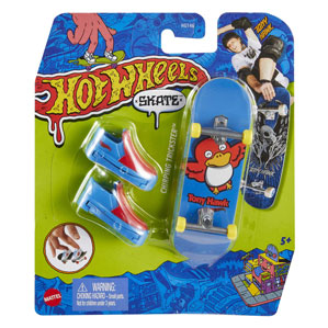 Hot Wheels Vingerskateboard Speelset Blauw Blauw - Fingerboard