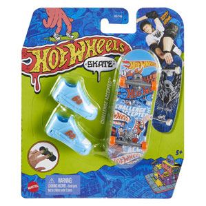 Hot Wheels Vingerskateboard Speelset - Fingerboard Licht Blauw