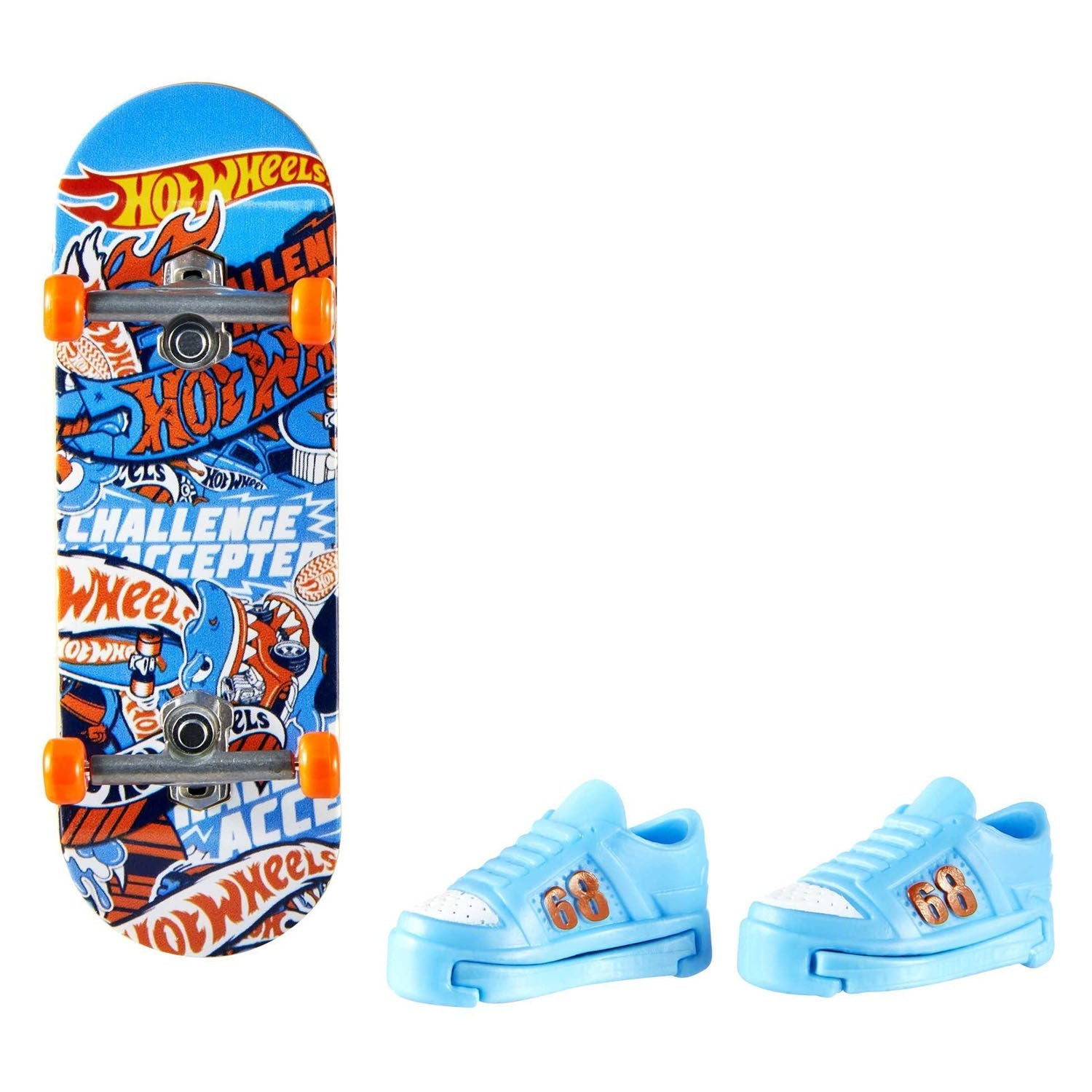 Hot Wheels Vingerskateboard Speelset blauw