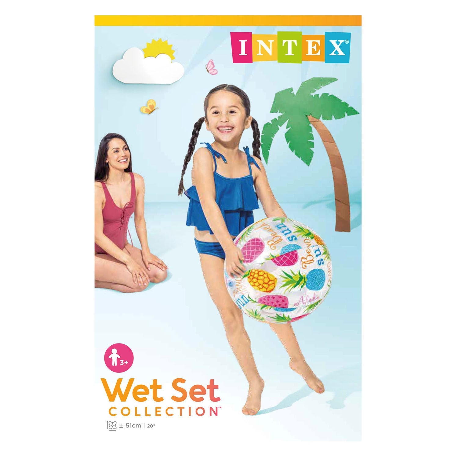 Intex Strandbal Lively, 51 cm verpakking