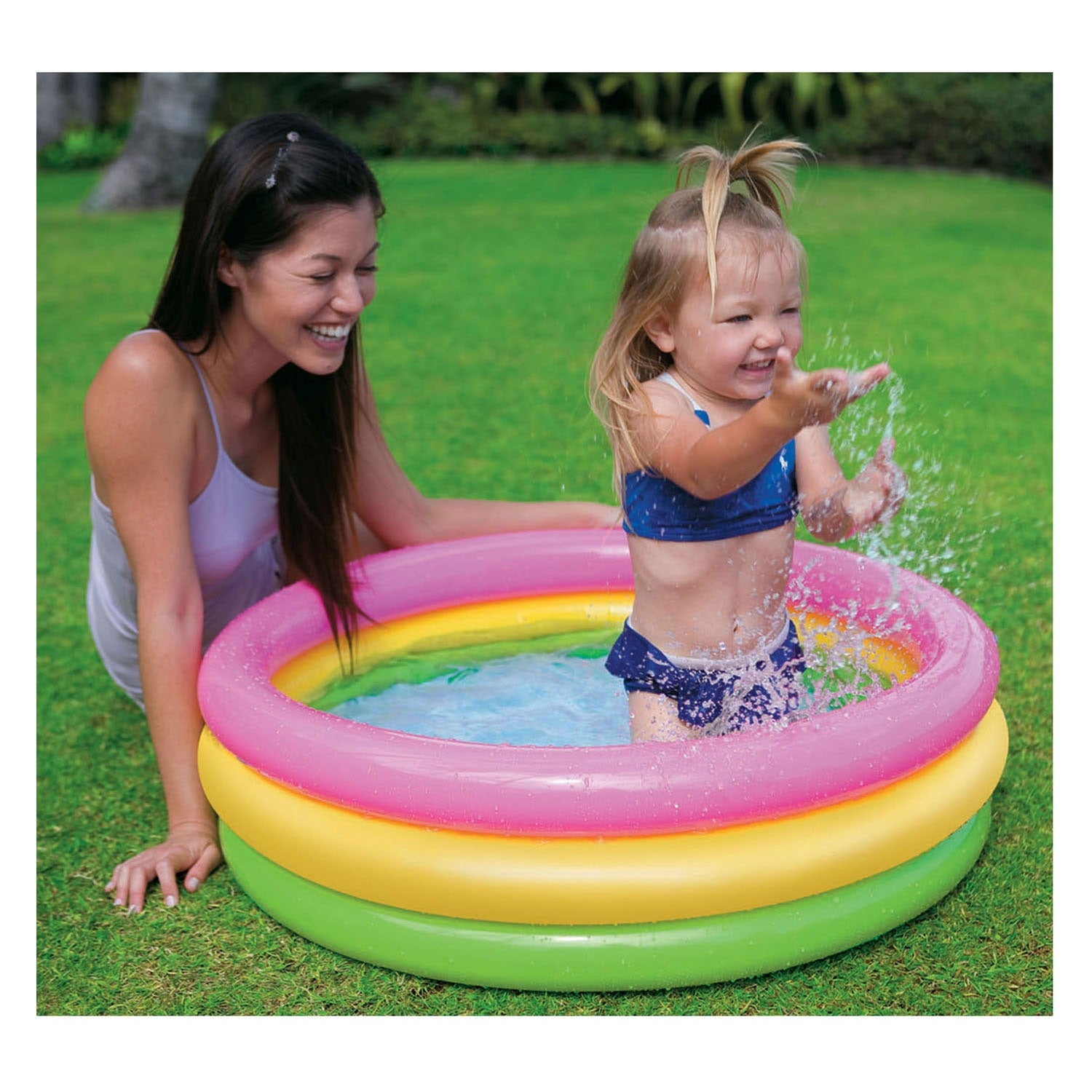 Intex Zwembad Sunset Baby, 86x25cm Voorbeeld