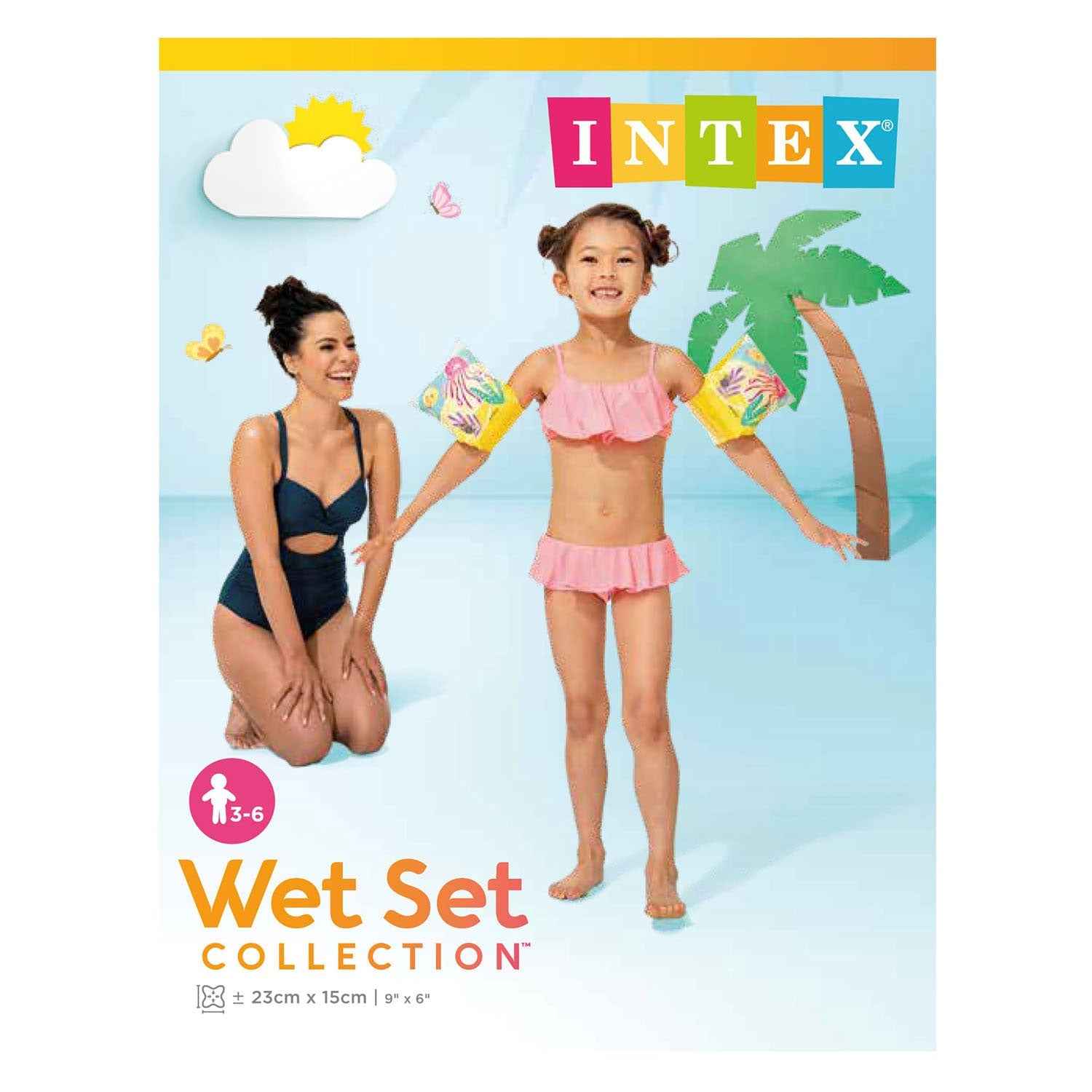Intex Zwembandjes Tropical Buddies verpakking