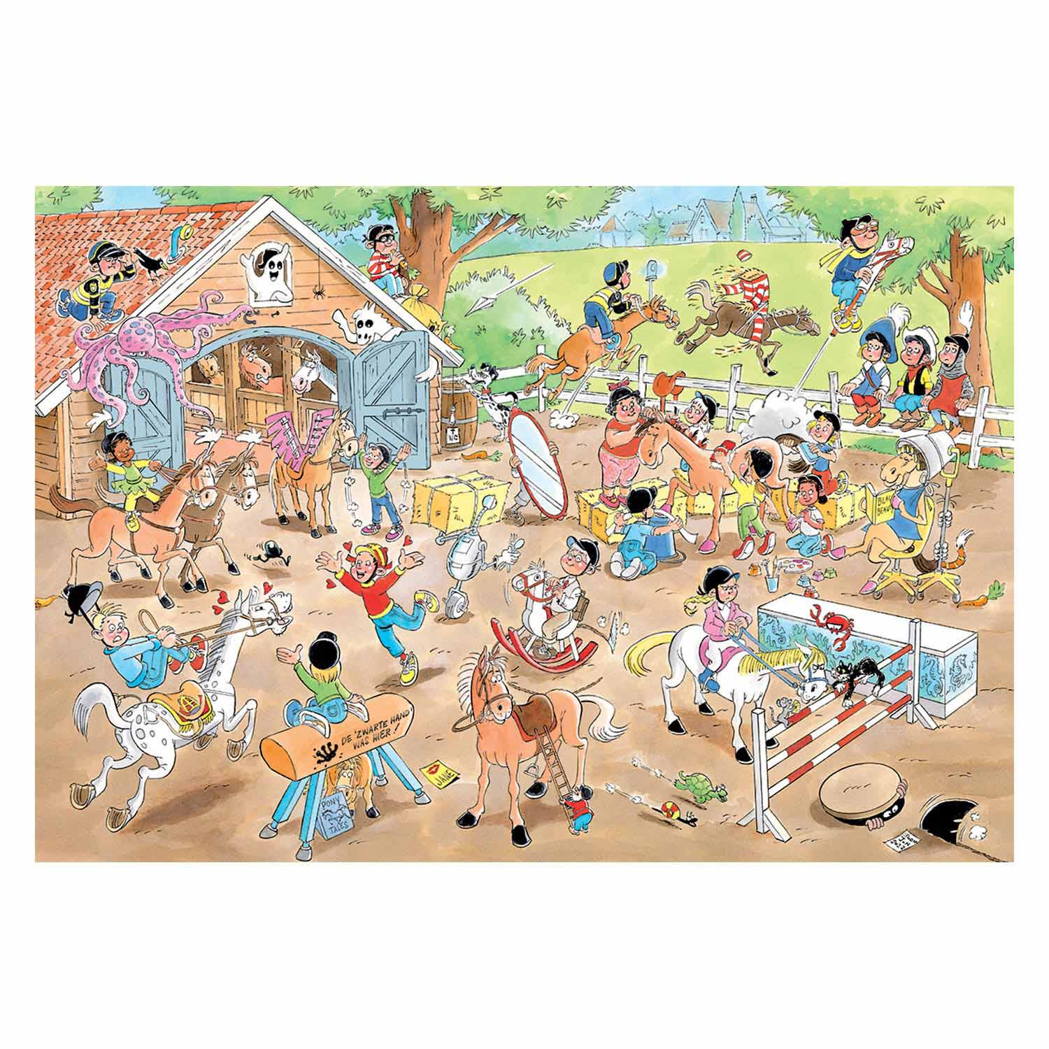 Jan van Haasteren Legpuzzel Junior - The Riding School