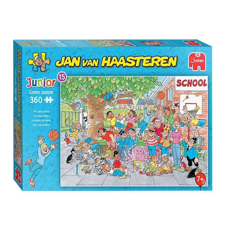 Jan van Haasteren Legpuzzel Junior Klassenfoto verpakking