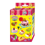 Kleiset met 2 Toetjesvormen en Tool - 3 Kleuren Klei VP