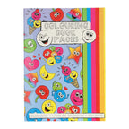 Kleurboek met Stickervel Lachgezicht