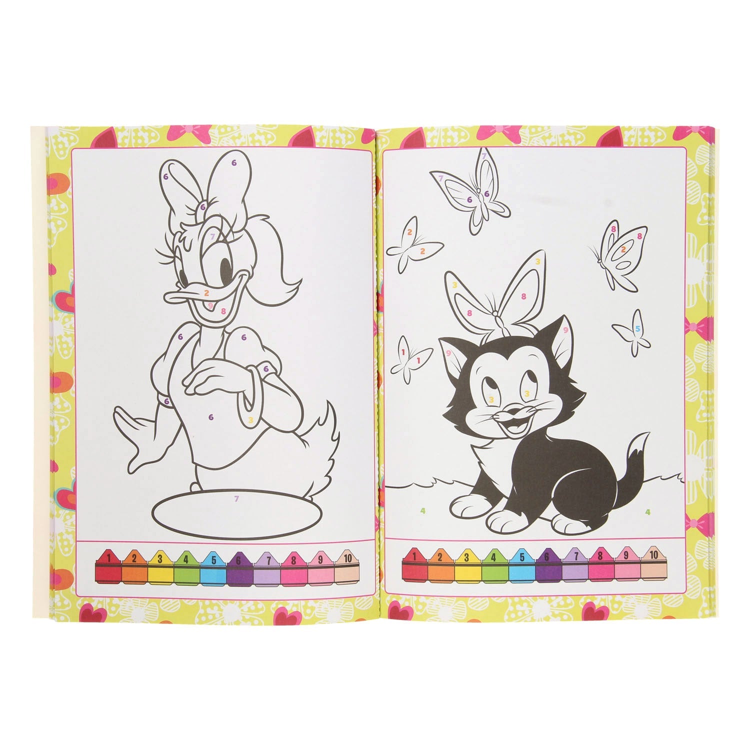 Kleuren op Nummer - Minnie Mouse Inhoud