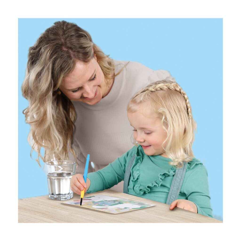 SES Kleuren met water kleurboek Boerderij