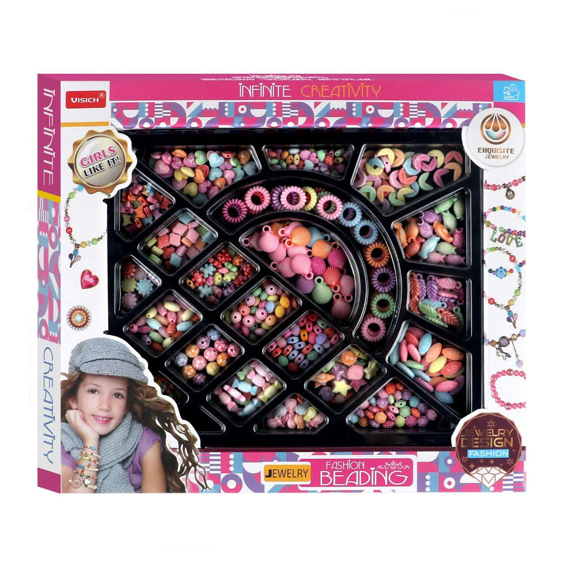 Kralenset Pastel - Mijnspeelgoedshop