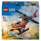 LEGO City 60411 Brandweerhelikopter doos