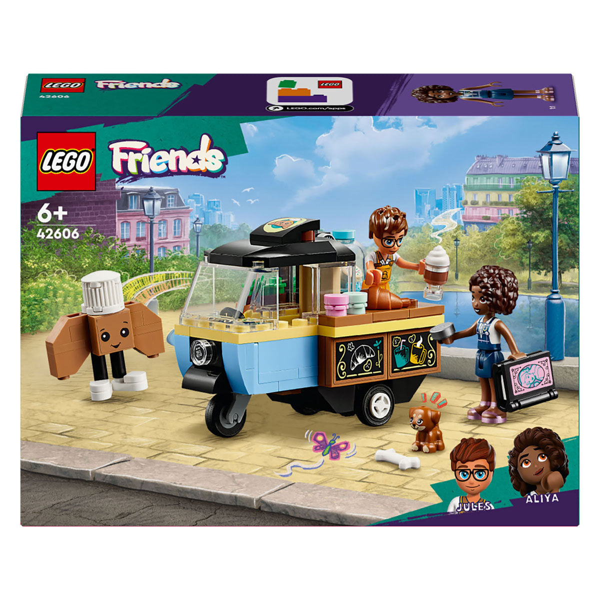 LEGO Friends 42606 Bakkersfoodtruck doos