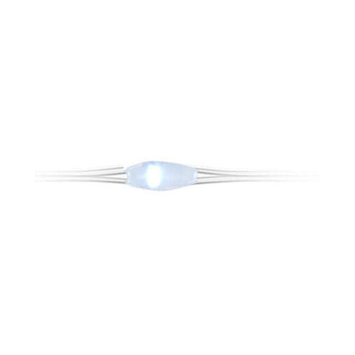 Led Lichtsnoer Zilverdraad, 195cm - Gekleurd lampje