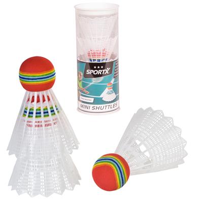Mini Badminton Shuttles 3 in koker