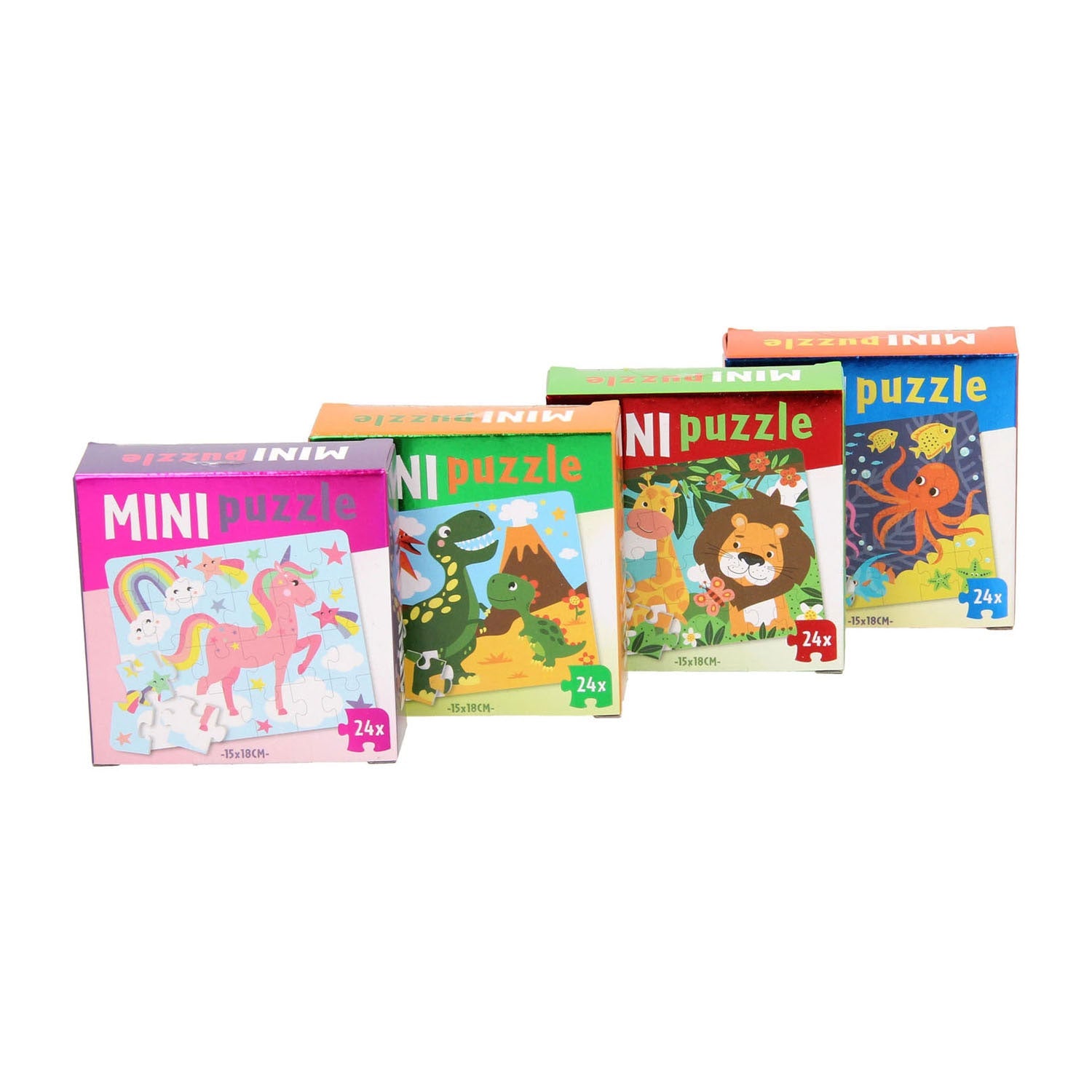 Mini Puzzels met 24 stukjes