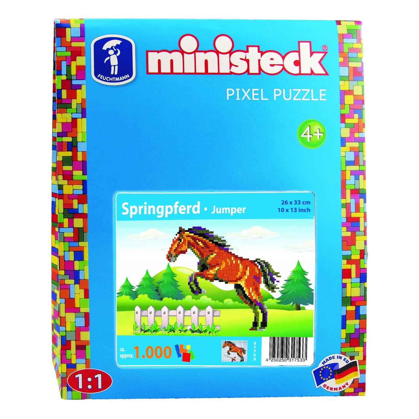 Ministeck Springpaard 1000st