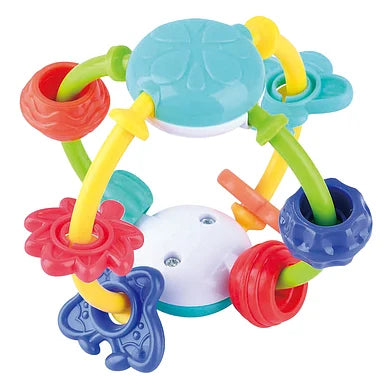 Playgo Ontdekkingsbal Rammelaar  - Babyspeelgoed