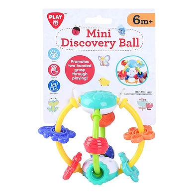 Playgo Ontdekkingsbal Rammelaar VP  - Babyspeelgoed