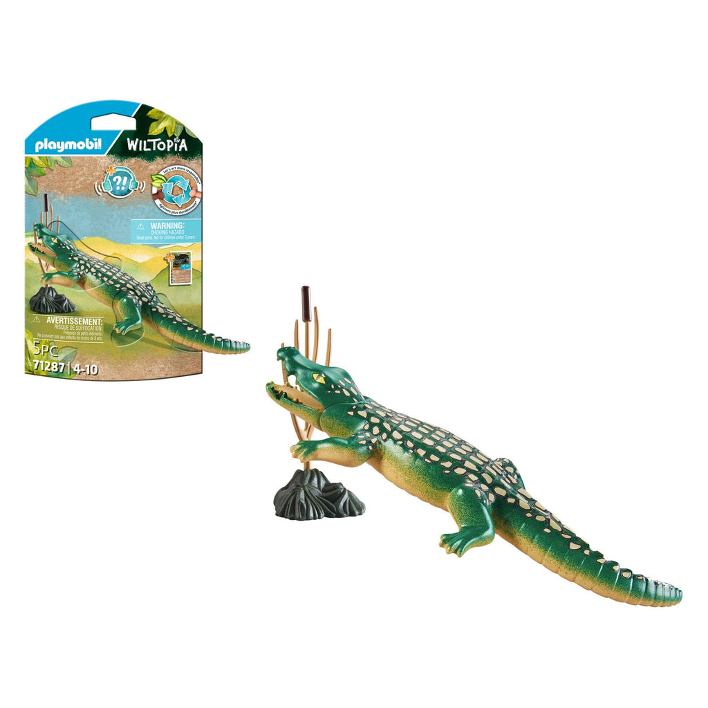 Playmobil Wiltopia Alligator verpakking en inhoud
