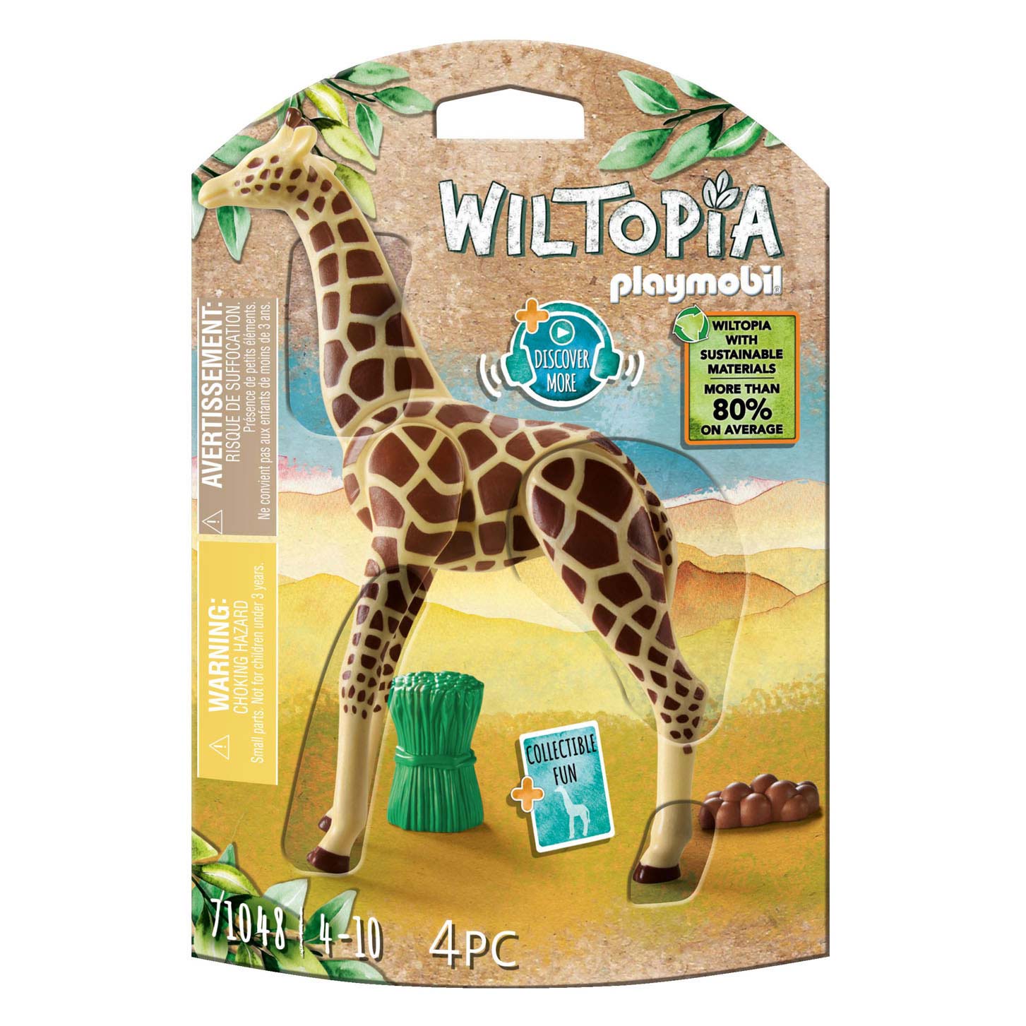Playmobil Wiltopia Giraf verpakking