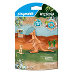 Playmobil Wiltopia Kangoeroe met Welp verpakking