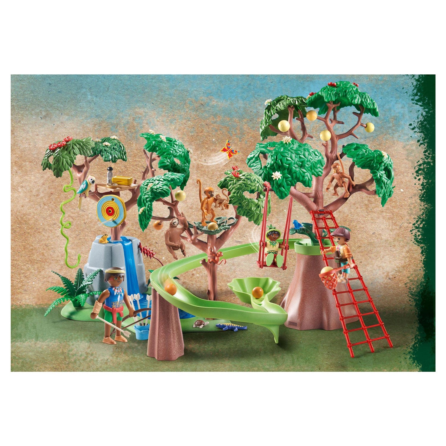 Playmobil Wiltopia - Tropische Junglespeeltuin voorbeeld
