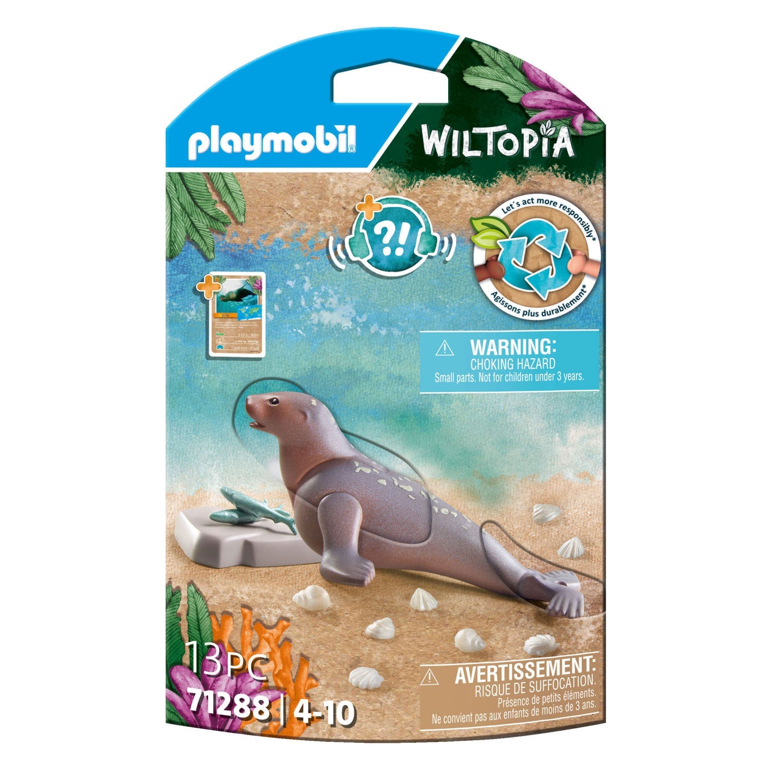 Playmobil Wiltopia Zeeleeuw verpakking