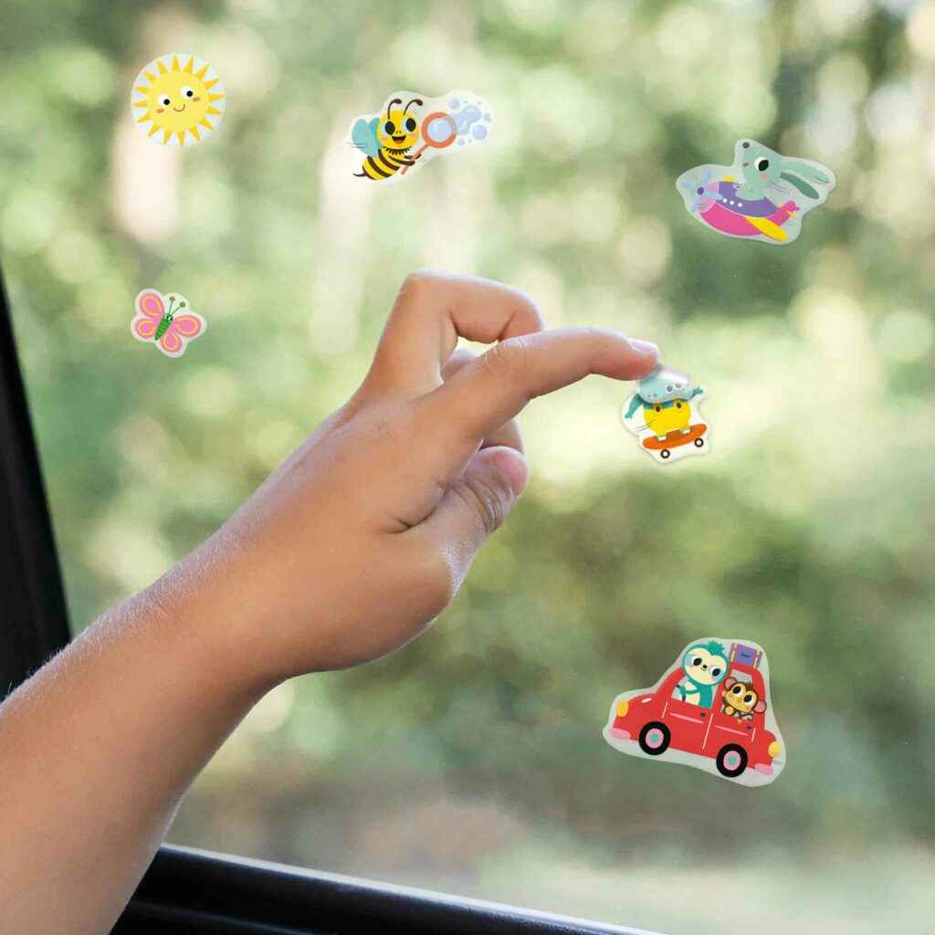 SES Raamstickers