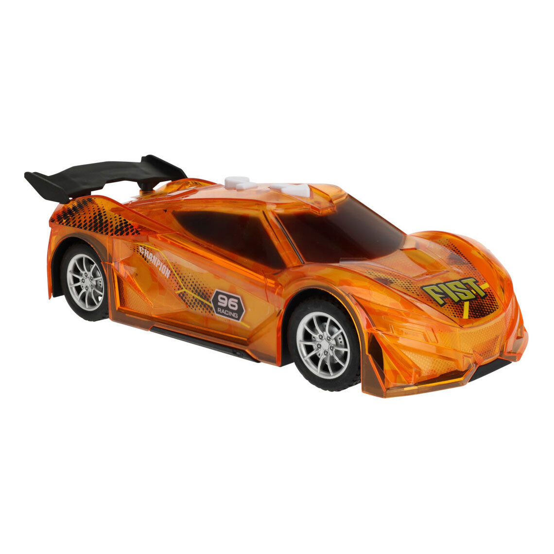 Raceauto met Licht en Geluid 21 cm Orange