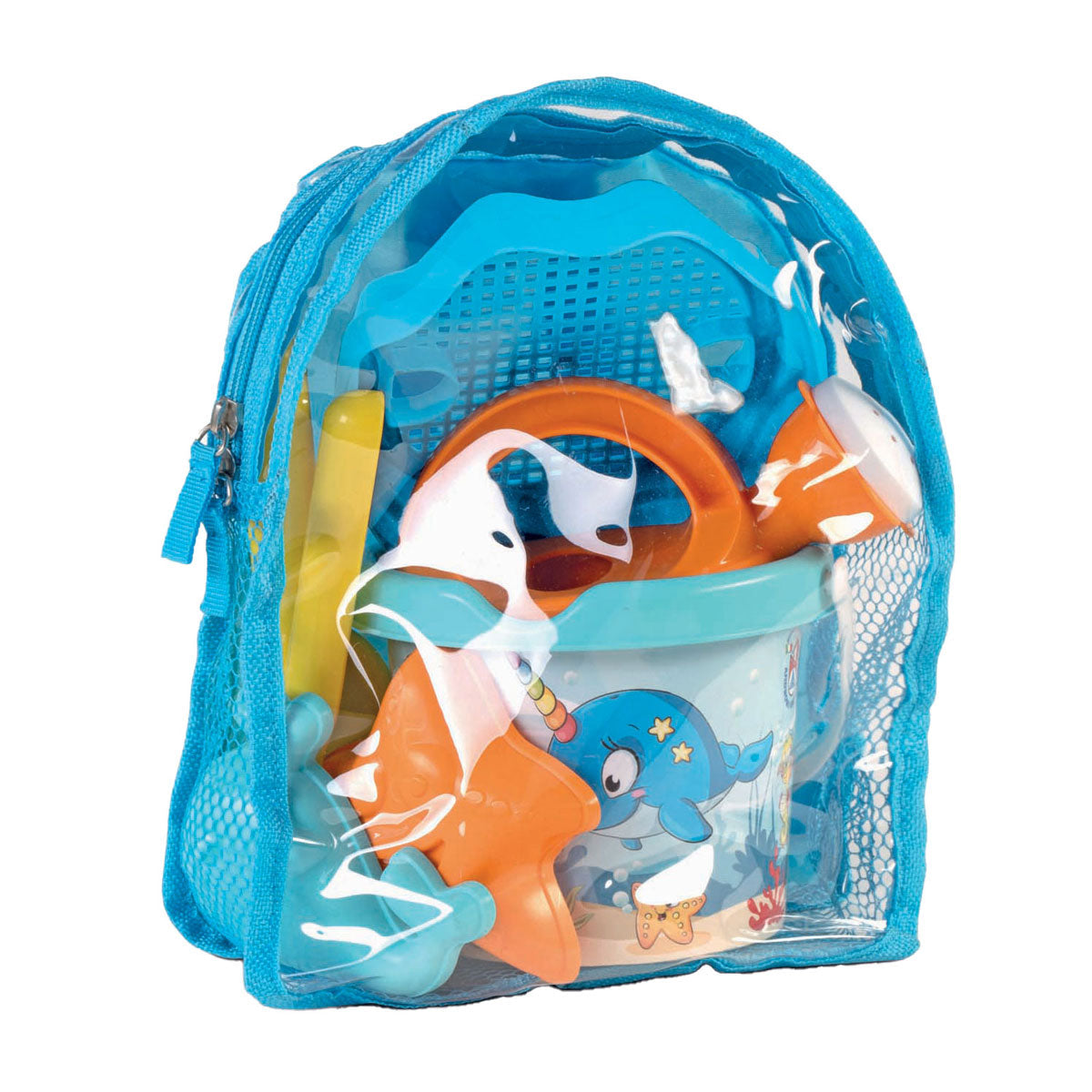 Rugzak met Strandset Walvis