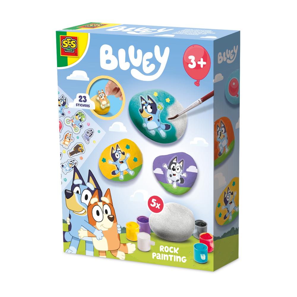 SES Bluey - Stenen schilderen