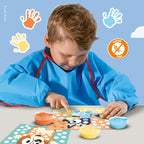 SES Bluey - Vingerafdruk verf kunstwerk