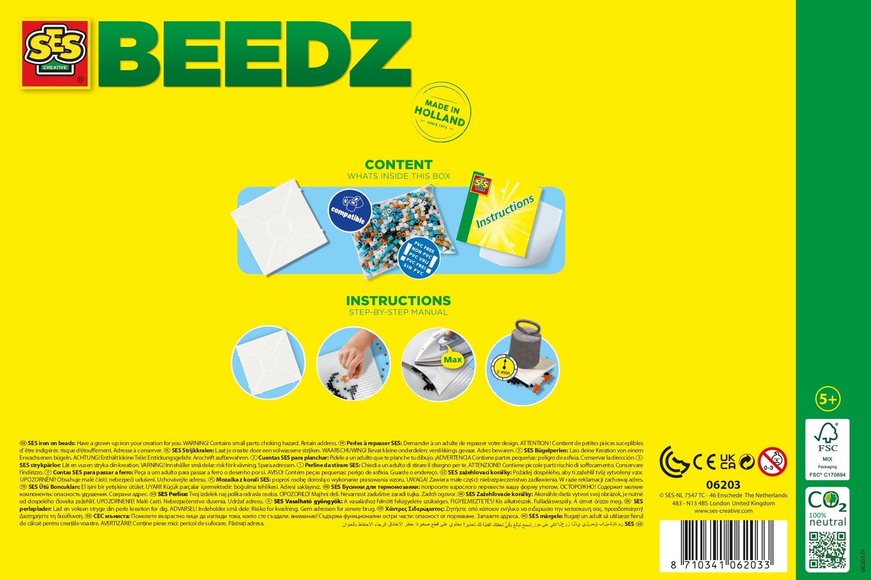 SES Creative Beedz - Pool Dieren