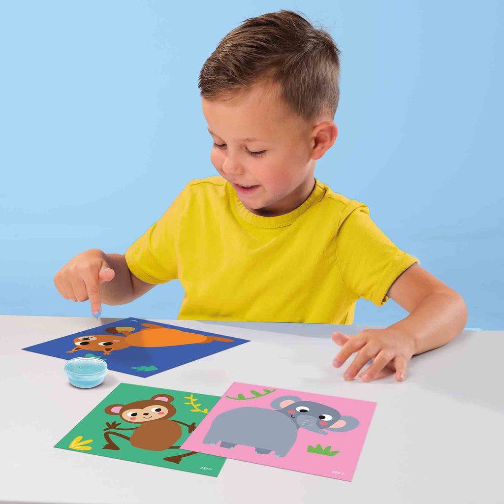 SES My first - Dierenstaarten plakken