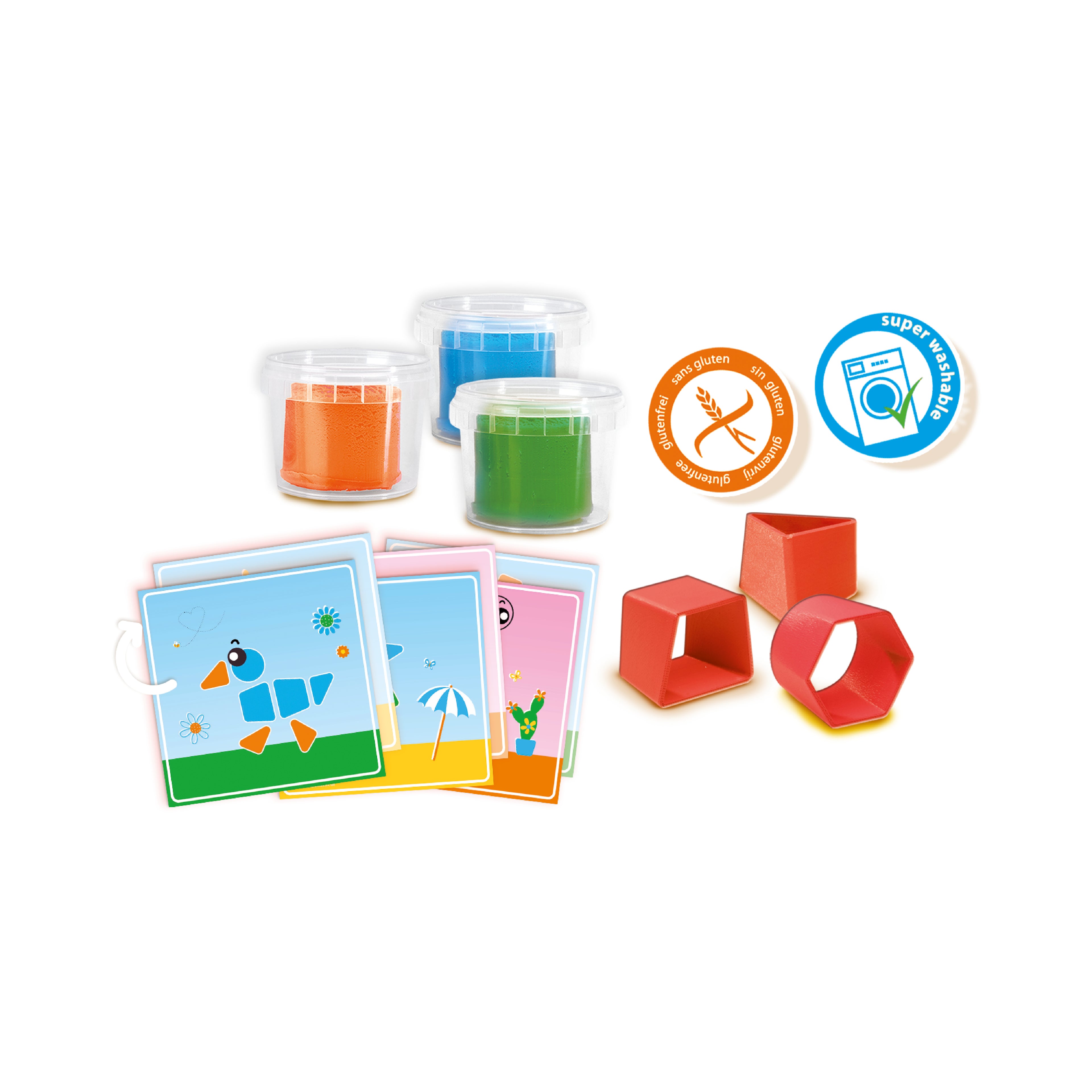 SES My first - Klei met uitsteekvormen