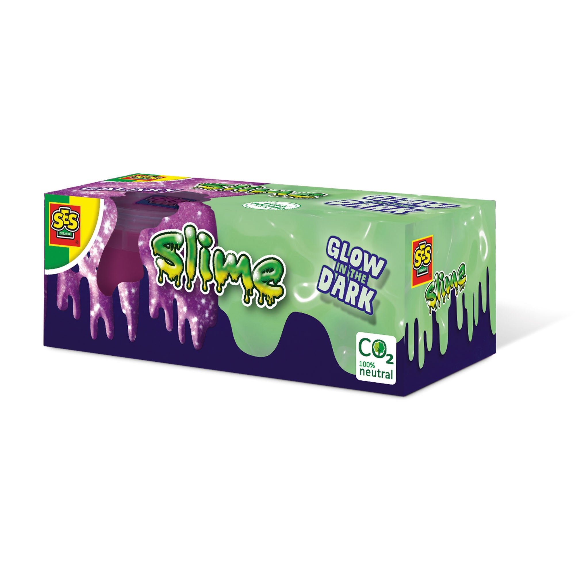 SES Slime - Glow in the dark 2 x 120 g