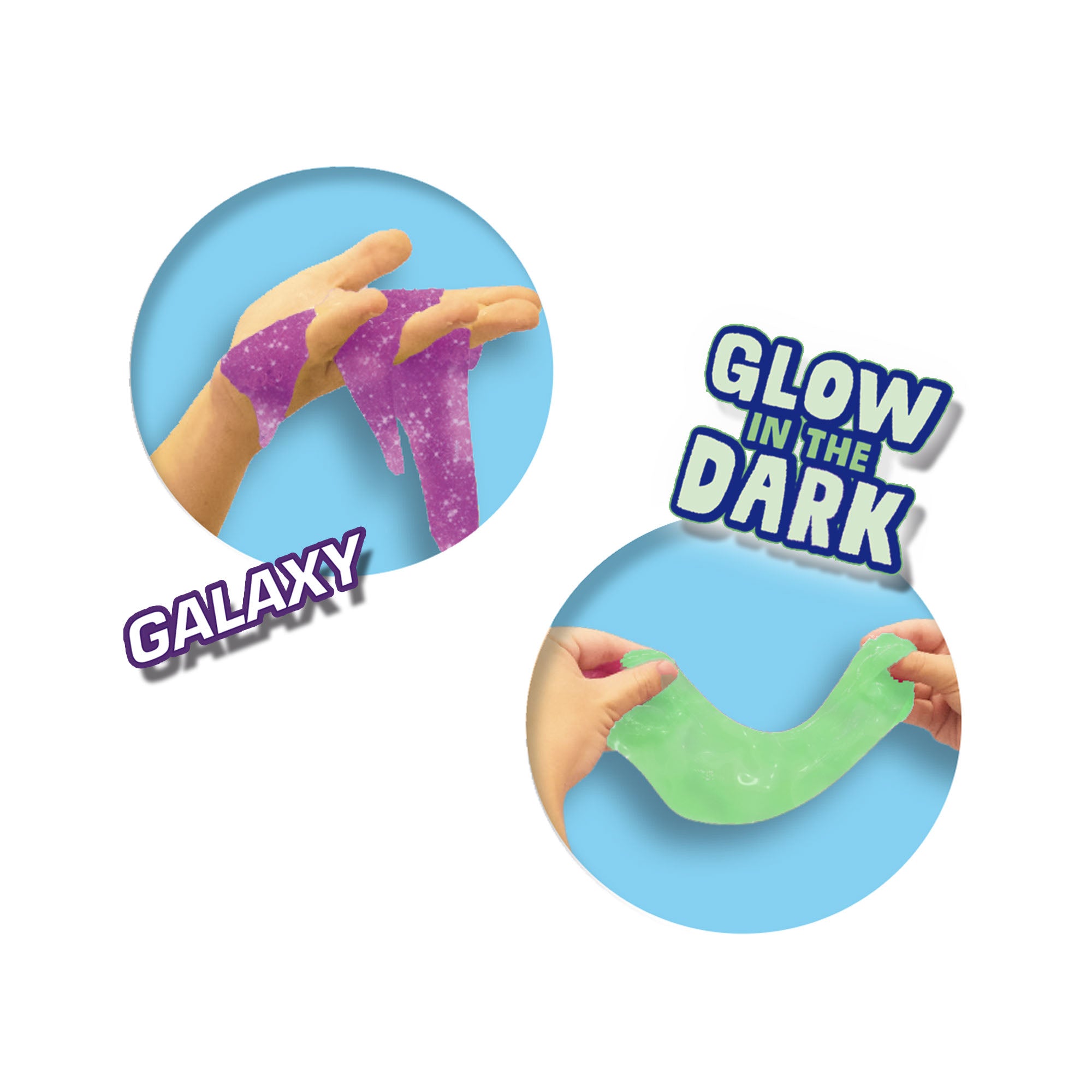 SES Slime - Glow in the dark 2 x 120 g