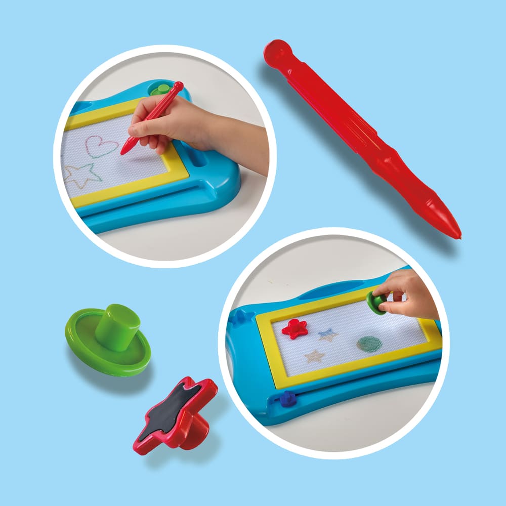 SES My first - Magnetisch tekenbord 4 kleuren