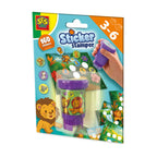 SES Sticker stamper - Jungledieren