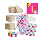 SES Creative Unicorn - Diamond painting houten sieradendoosjes