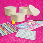 SES Creative Unicorn - Diamond painting houten sieradendoosjes inhoud