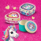 SES Creative Unicorn - Diamond painting houten sieradendoosjes thema