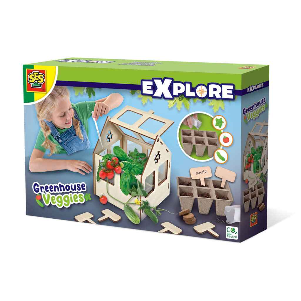 SES Explore Broeikas met groenten
