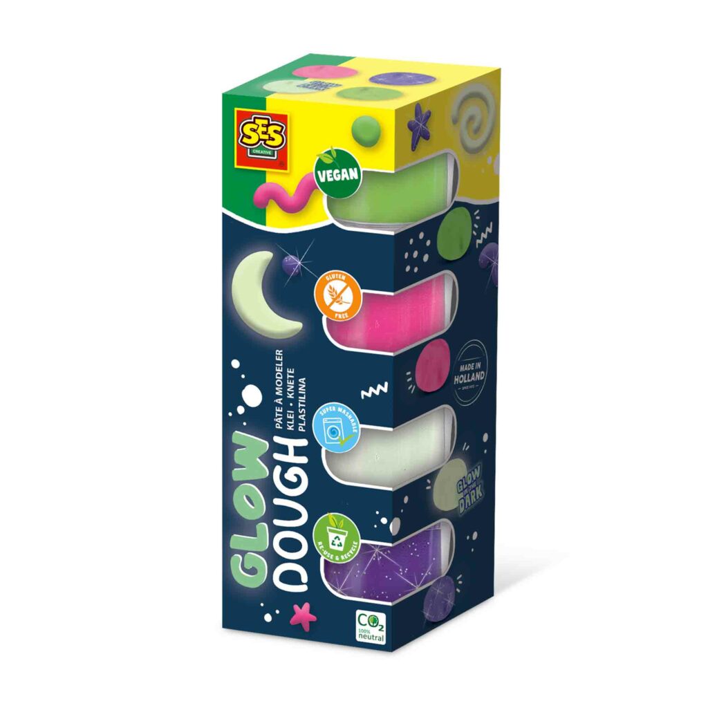 SES Feel good klei – Glow 4x90gr