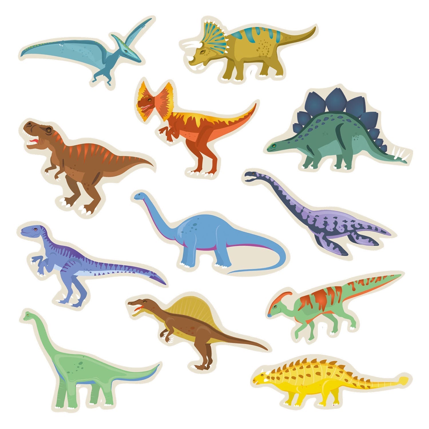 SES Ik Leer Dinosaurussen Knutselset alle dino's
