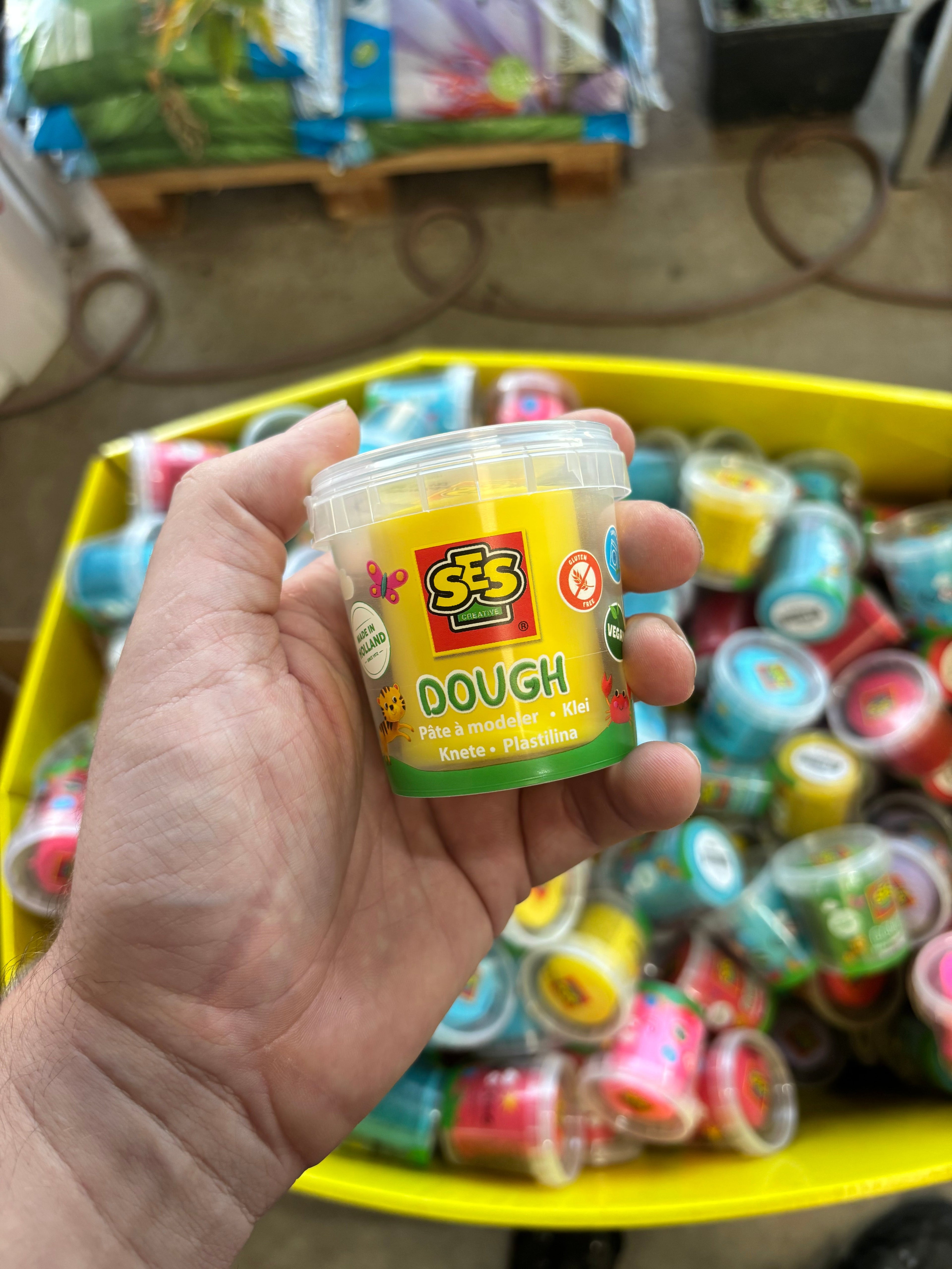 SES Klei Voordeelverpakking Geel 115 gram