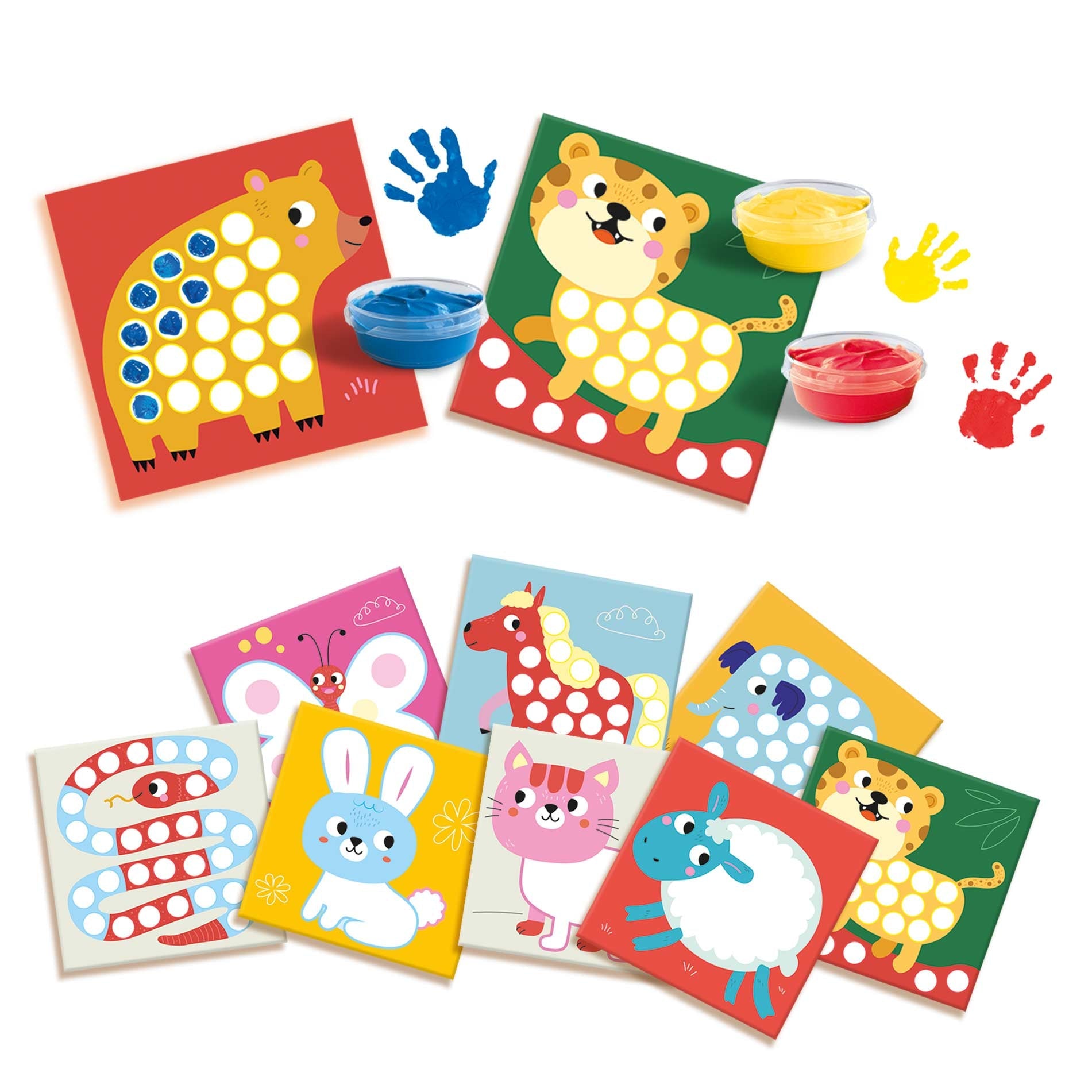 SES Vingerafdruk Verf Kunstwerk