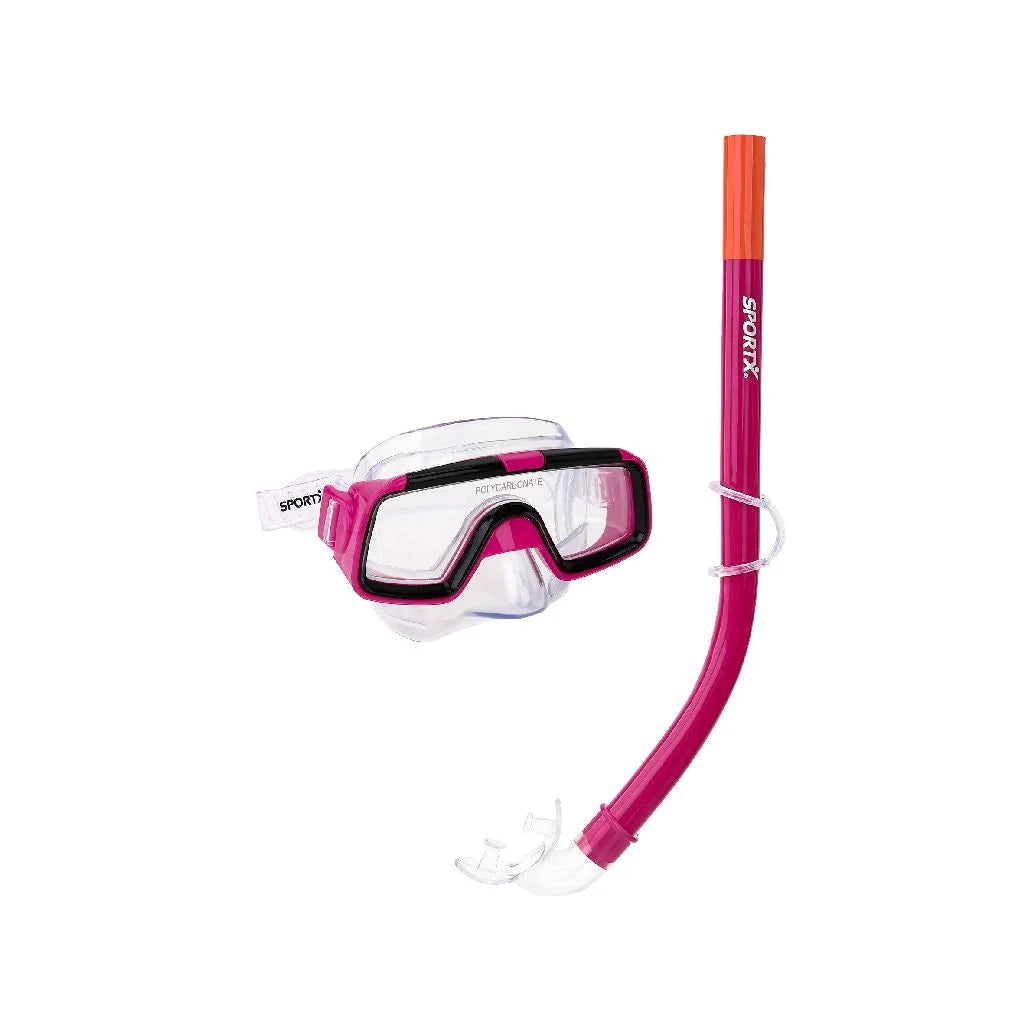 SportX Kids Snorkelset Roze