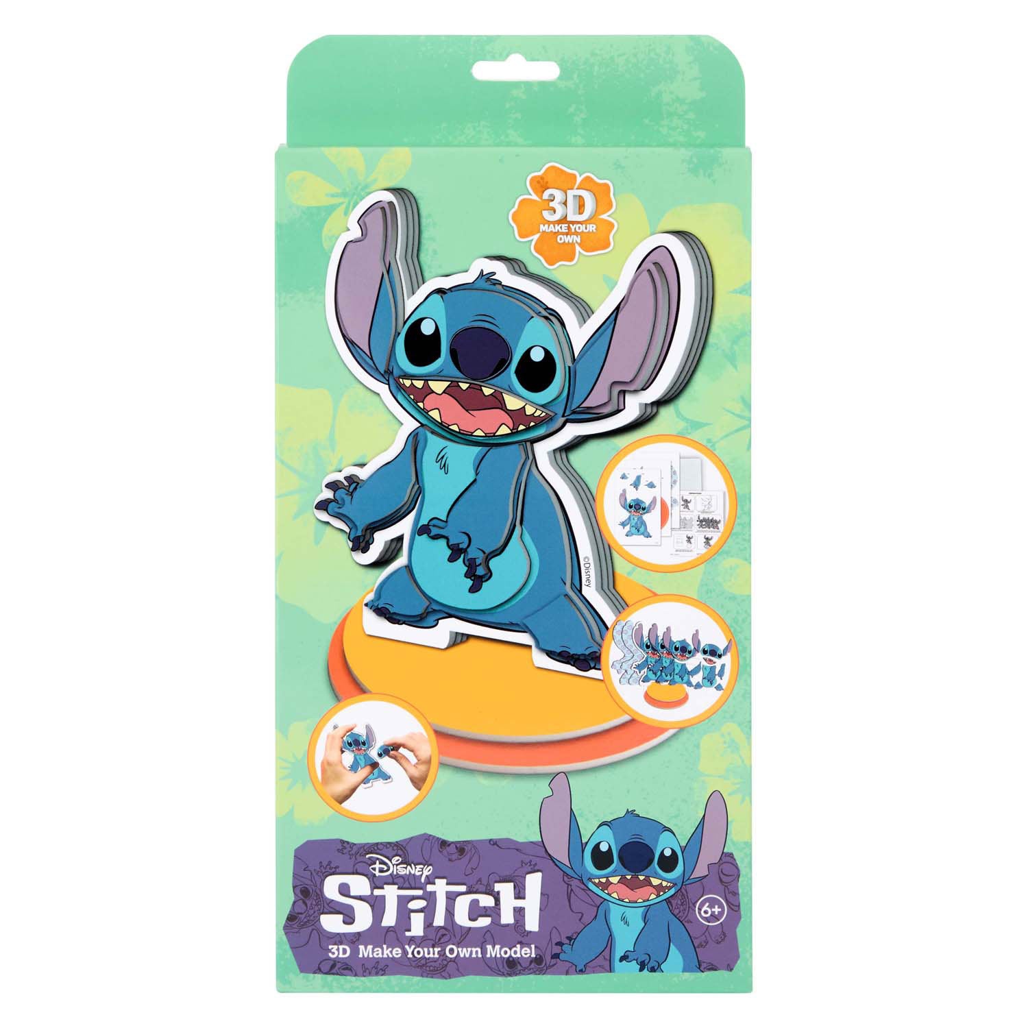 Stitch Maak je eigen 3D Figuur verpakking front