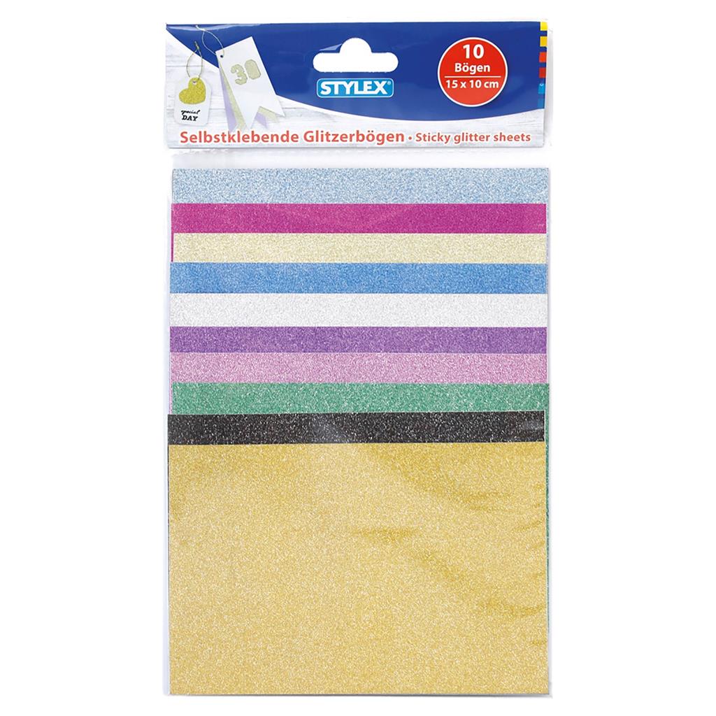 Stylex Hobby Glitter Plakpapier 15x10cm